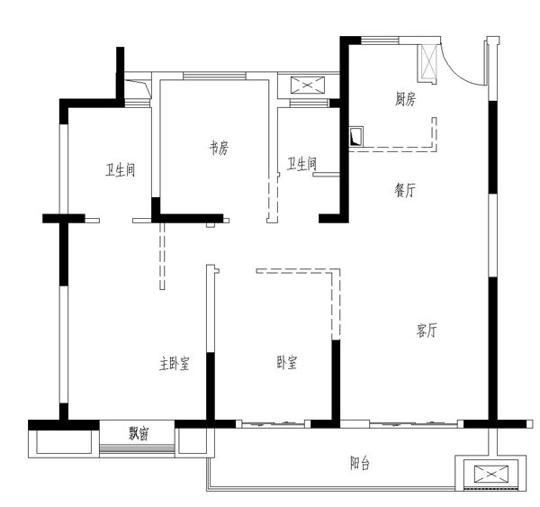 金泰御澜湾5楼，毛坯110平三室两厅两卫，产证齐全可贷款。